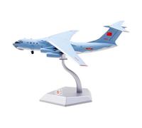 Miniatura del avión Modelo de avión de Transporte Il-76 de China, Escala 1:200, de Metal Fundido a presión, Ideal for colección de Adultos.
