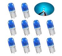 Miniatura estándar T10 W5W Bombillas halógenas azul brillante 194 168 501 Luces de circulación diurna Fabricante lateral Luz del tablero de instrumentos Cola de freno Bombillas antiniebla-10PCS