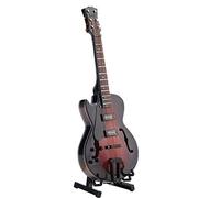 Miniatura guitarra clásica réplica, modelo decorativo música, adorno colección instrumento, regalo ideal aficionado guitarra, objeto decoración hogar (#2)
