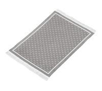 Miniatura para casas de muñecas y casas de muñecas o vales de regalo · DIY Miniwelt · Alfombra 10 x 15 cm gris