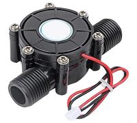 Miniatura para turbina hidroeléctrica para generación de energía montada en tubería que entrega salida estable de 5 V 12 V o 80 V CC para electrónica de baja potencia (A)