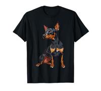 Miniatura Pinscher Dog Mom Dad Puppy Breeder Memorial Camiseta