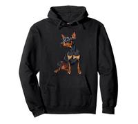 Miniatura Pinscher Dog Mom Dad Puppy Breeder Memorial Sudadera con Capucha