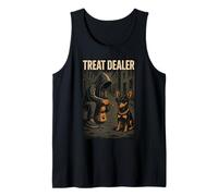 Miniatura Pinscher Treat Dealer Parodia Humor Amante de los Perros Camiseta sin Mangas