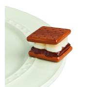 Miniatura pintada a mano de Nora Fleming: Dame S'More (S'Mores) A258