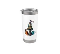 Miniatura Pintor Mesa Modelo Hobby Vaso térmico de acero inoxidable de doble pared