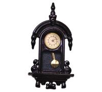 Miniatura - Reloj de pulsera de madera, 3 x 5,5 cm, diseño de muñeca retro y realista, accesorio para la casa, para niños y niñas, mini decoración