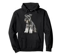 Miniatura Schnauzer Dog Mom Dad Puppy Breeder Memorial Sudadera con Capucha