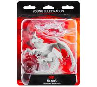 Miniaturas maravillosas de Nolzur de D&D para WizKids: Joven drag n azul
