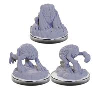 Miniaturas maravillosas de Nolzur de WizKids D&D: Devoradores del intelecto, Dungeons and Dragons, miniaturas sin pintar