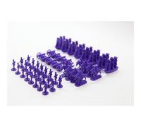 Miniaturas militares de la Guerra Civil y Napole?nica (morado): Juego de soldados de juguete de pl?stico: Infanter?a, Caballer?a, Artiller?a y Barcos