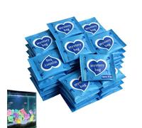 Miniature Animal Figures - Luminous Resin Statues Pack 50pcs, Glow Tiny Ornaments | Fairy Garden Decor Pieces , Fish Tank Aquarium Display Scene , Patio Home Apartment Farmhouse School Landscaping Set