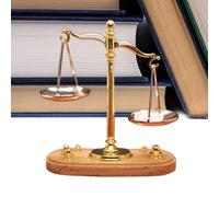 Miniature Balance - Scales for Doll House Decor, 1:12 Retro Model with Vintage Style, Cute Display Selling Points, Easy Place Mini Function, Scale Model Tool, Balance Scale Accessory 1.77 Inch