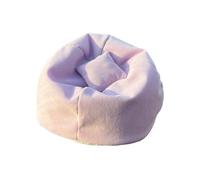 Miniature Bean Chair, Cute Table Ornament, Doll Seat Display, Handmade Plush Beanbag with Soft Stuffing, for Girl Collectors Fans Nursery Bedrooms Homes Play Crafts Dollhouses Decorations