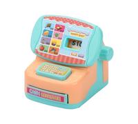 Miniature Cash Register Toy | Fine Motor Skills Building,Pre Tend Play C lassic Count Toy | for Students Boys Girls Preschoolers Home Playroom Classroom