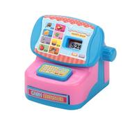 Miniature Cash Register Toy - Realistic Interactive Pretend Play Register For Creative Learning and Role Play Activities | Classic Counting Toy Design Encourages Number Recognition, Imaginative Ṕlay