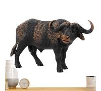 Miniature Cattle Figurines, Bull Statue Model, 5,12 x 2,48 pulgadas Bull Farm Animal Toys, Cool Cake Toppers and Exhibits for Family, Friends, Kids, Boys, Girls