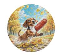 Miniature Dachshund 120 Piezas Rompecabezas Portátil Animales Formas Especiales Cute Pet Animals Puzzle Niños Hombres Niñas Toda La Familia Antiestrés Fácil Transportar 120 PCS