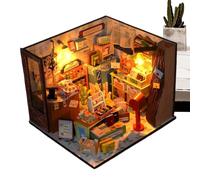 Miniature Dollhouše Kit - Fairy Tale Town | DIY LED Diorama Model