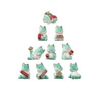 Miniature Dragon Figurine,Year of Dragon Statue Chinese Zodiac Sculpture Miniature Resin Art Work Decoration New