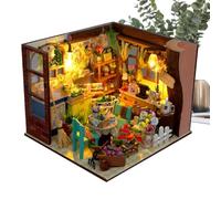 Miniature House Kit - Tiny Craft Building Toy | Mini House Kit