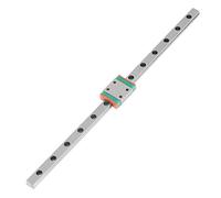 Miniature Linear Guide Rail 200mm 300mm 500mm | High - Accuracy Steel Sliding Rail Block | LML7B Linear Motion Guide for CNC / 3D Printer/Automation Equipment (200mm)