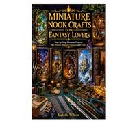 MINIATURE NOOK CRAFTS FOR FANTASY LOVERS: Step-by-Step Diorama Projects for Shelves, Reading Corners, and Gifts