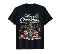 Miniature Schnauzer Christmas Tree Decorations Dog Lover Camiseta