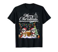 Miniature Schnauzer Christmas Tree Decorations Dog Lover Camiseta