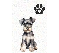 Miniature Schnauzer Dog Breed 2025 Diary, week to view, 14 month Journal