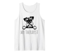 Miniature Schnauzer Funny Dog Owner Camiseta sin Mangas