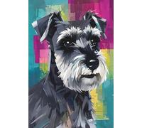Miniature Schnauzer Notebook: Journal, Diary, Terrier Notebook: A delightful and practical gift for Family, Friends, Loved Ones, Kids, Dog Enthusiasts, Schnauzer Admirers, and Dog Parents