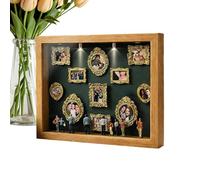 Miniature Silhouette Frame, DIY Museum Decor Kit, Small Memory Display with Creative Design, Decorative Frame for Holiday and Apartment, Frames with Charming Style, Accessory for Farmhouse and Hotel