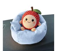 Miniature Sofa, Craft Accessory for Bedroom with Vivid Colors, Detailed Handmade Fabric Craftsmanship with Portable Size Design, Ideal for Nursery Play and House Enthusiasts