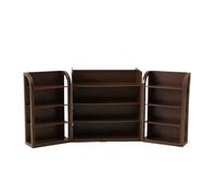 Miniature Supermarket Shelves - dollhouses Furniture Accessory | Smooth PP Material Mini Shelf Storage for Living Room Toy Display Decoration Collectible Portable Lightweight 172g Ideal for Kids Hobby