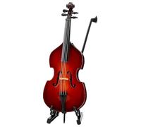Miniature Violonchelos de Madera | Escultura Decorativa de Instrumento Musical Clásico para el Hogar | Escultura Decorativa para Exhibición - para Salón, Dormitorio, Estantería, Mesita, Escritorio