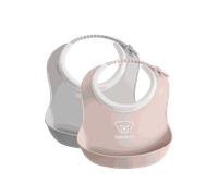 BabyBjörn Minibabero, 2 uni, Gris/Rosa Pastel