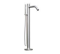 Minibañera exenta de acero inoxidable con teleducha sined oristano inox mezcla de ducha mural y teleducha teleducha con entrada de agua caliente y fría en acero inoxidable 316l de alta calidad también