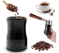 Minibáscula de café con temporizador, báscula de café recargable, báscula precisa para espresso y pour-over, con pantalla LED, báscula digital de cocina portátil con vaso dosificador