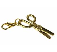 Miniblings Tijeras de peluquería sastres Que cosen Charm costurera de Oro - Hecho a Mano de la joyería de Moda Colgante Collar de Plata I - Colgante Pulsera - Colgante para la Pulsera