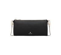 Minibolso Aigner Ivy negro con detalles dorados