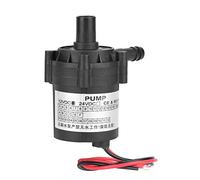 Minibomba de agua sin escobillas DC 12 V, 18 W, bomba sumergible ultra silenciosa para piscinas, bomba de flujo con altura de elevación de 6 m y carcasa de ABS para acuarios,