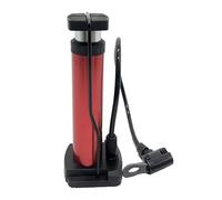 Minibomba de pie portátil para inflar neumáticos de bicicleta, pelotas y juguetes de piscina. (Sin barómetro)