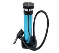 Minibomba de pie portátil para inflar neumáticos de bicicleta, pelotas y juguetes de piscina. (Sin barómetro)