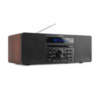 Minicadena Audizio Prato 60W RMS Bluetooth DAB+/FM CD USB Madera