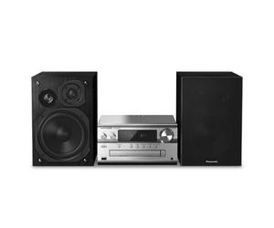 Minicadena Panasonic SC-PMX92 120W RMS Bluetooth CD DAB+ FM Negro Plata