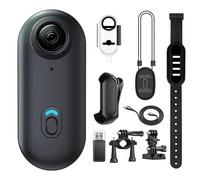 Minicámara corporal para manillar de motocicleta, cámara deportiva de carretera, cámara de cuerpo con batería, Full HD, acción deportiva, WiFi, cámara H88 (4K UHD (negro), 128 GB)
