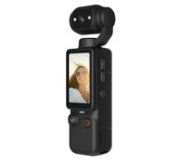 Minicámara de acción Deportiva Q7, videocámara HD 1080P con Pantalla de 1,9 Pulgadas, Lente óptica Ajustable 180° con luz de Relleno integrada, batería integrada de 2000 mAh,Black-136 * 34.6 * 31mm