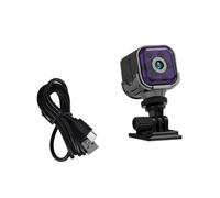 Minicámara de Seguridad con WiFi HD 1080p, Visualización Remota, Alarma Sonora, Visión Nocturna, Batería de Larga Duración y Detección Móvil.