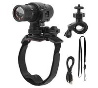 Minicámara deportiva Full HD 1080P, cámara de acción gran angular de 120, grabadora de video impermeable IPX-4 para bicicleta, casco de motocicleta y manillar